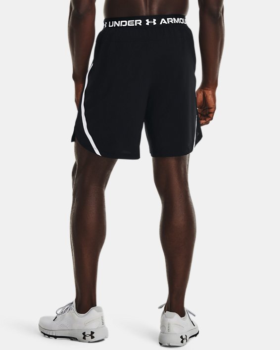 Men's UA Launch SW 7'' WM Shorts, Black, pdpMainDesktop image number 1